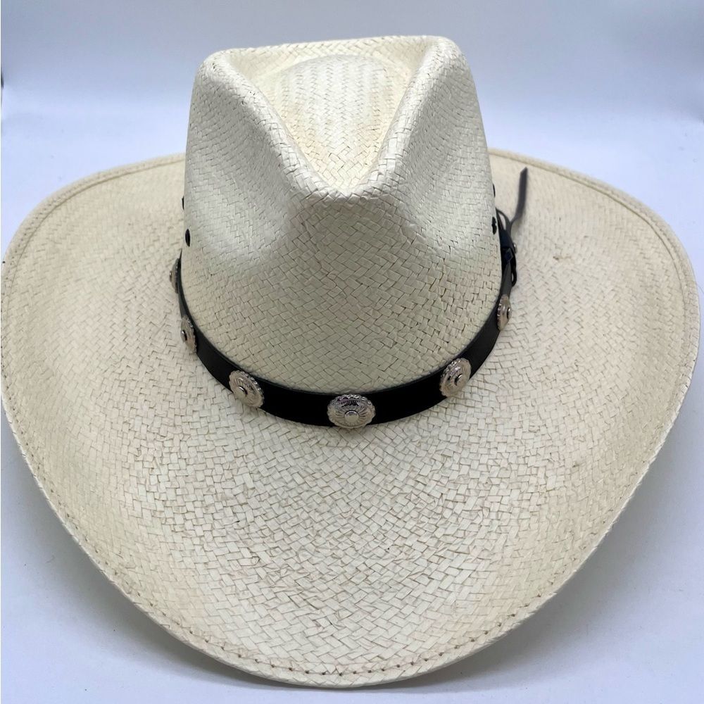 New Eddy Bros Western Hat Formosan Panama Size 6 3/4
